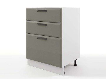 Шкаф напольный Призма с 3-мя ящиками 600х820х476