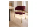 Kamelia 1 wine red / gold Стул на металлокаркасе арт. 1524393