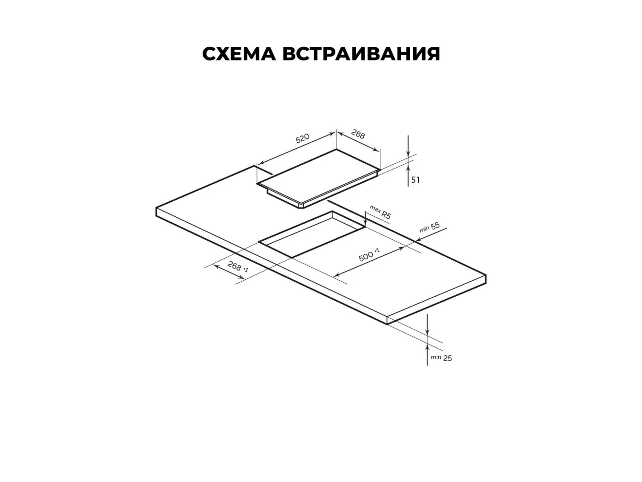 LEX EVH 3020 M BL панель стеклокерамическая электрическая арт. 1268257
