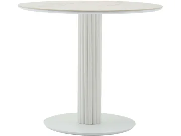 Стол STOOL GROUP Терралино круглый D90 керамика Белый/Белый