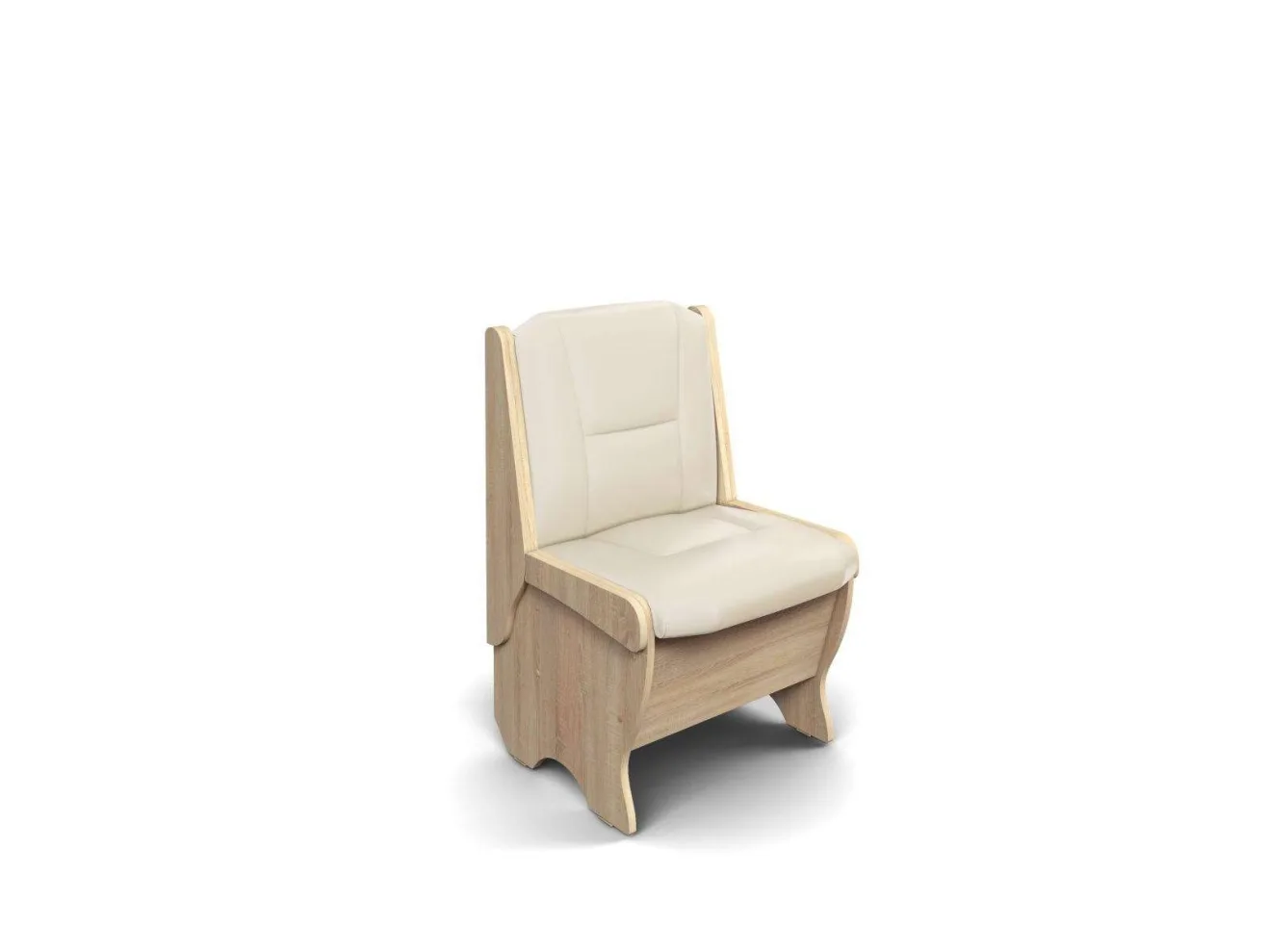 Скамья Лотос 550 дуб/крем арт. 837427