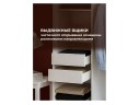 Лайн 1.6 белый текстурный Шкаф арт. 993109
