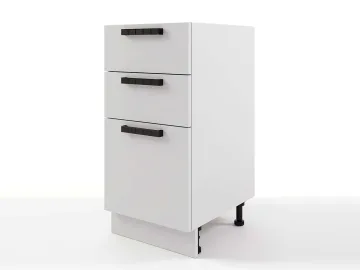 Шкаф напольный Пасаденна с 3-мя ящиками 400х820х476