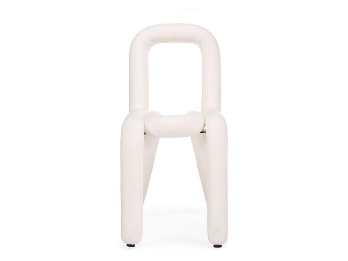 Garden white Стул на металлокаркасе