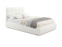Мягкая кровать Selesta 1200 беж с ортопед.основанием с матрасом PROMO B COCOS