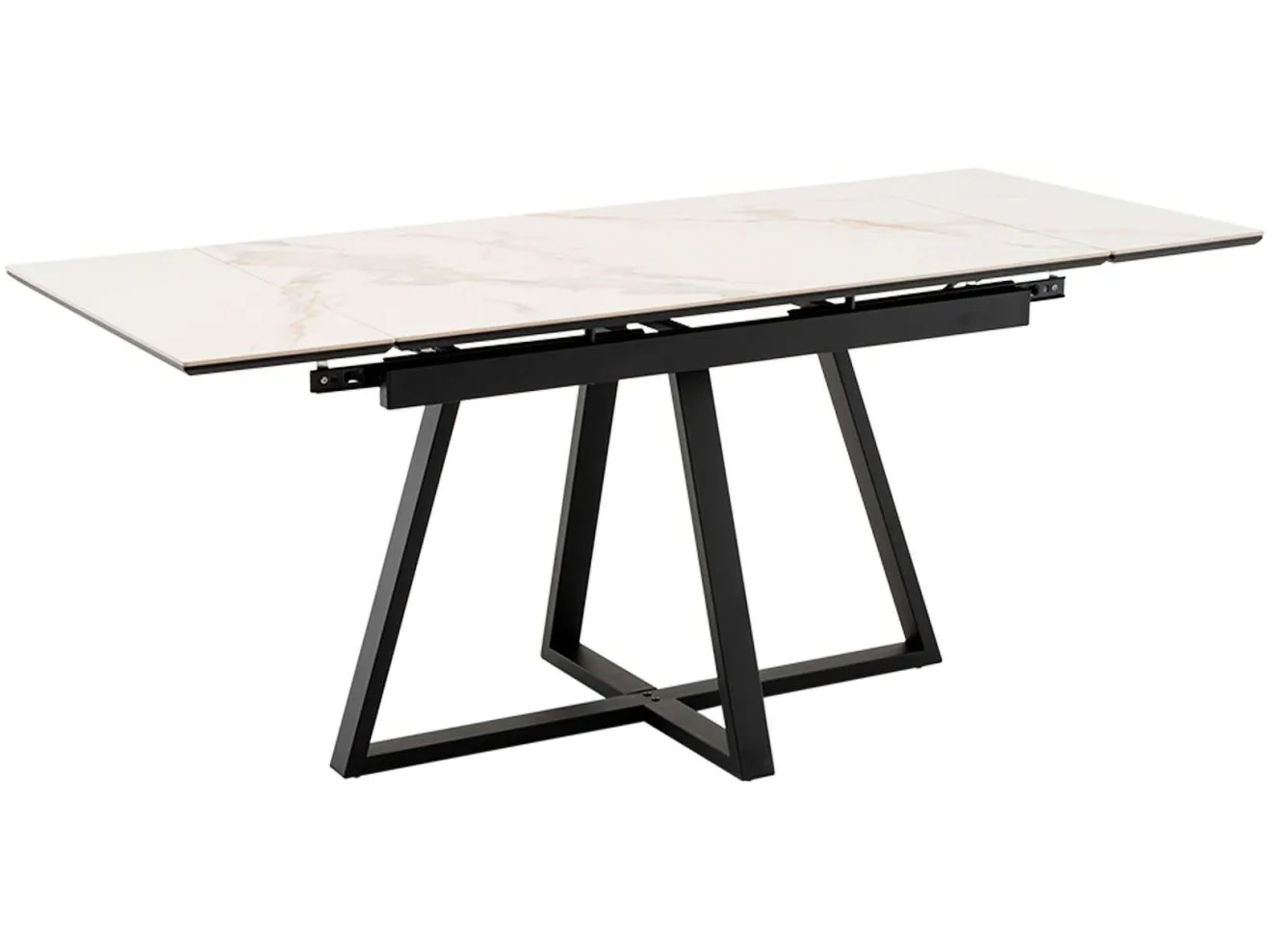 Стол STOOL GROUP Кассика 120/80 керамика Белый/Черный арт. 1568335