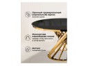Twist gold / black Стол стеклянный