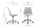 Kolin light gray Офисное кресло
