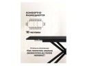 Мэриан 140(200)х80 shakespeare black / черный Керамический стол арт. 1350573