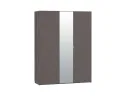 Шкаф комбинированный Саммит НМ 011.44 Ясень анкор тёмный/графит софт арт. 842131