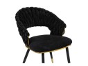 Rakel black / gold Стул на металлокаркасе