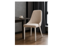 Kora white / beige Стул на металлокаркасе