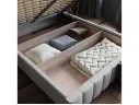 Нега Кровать интерьерная 140 светло-серый, ПМ арт. 1224987