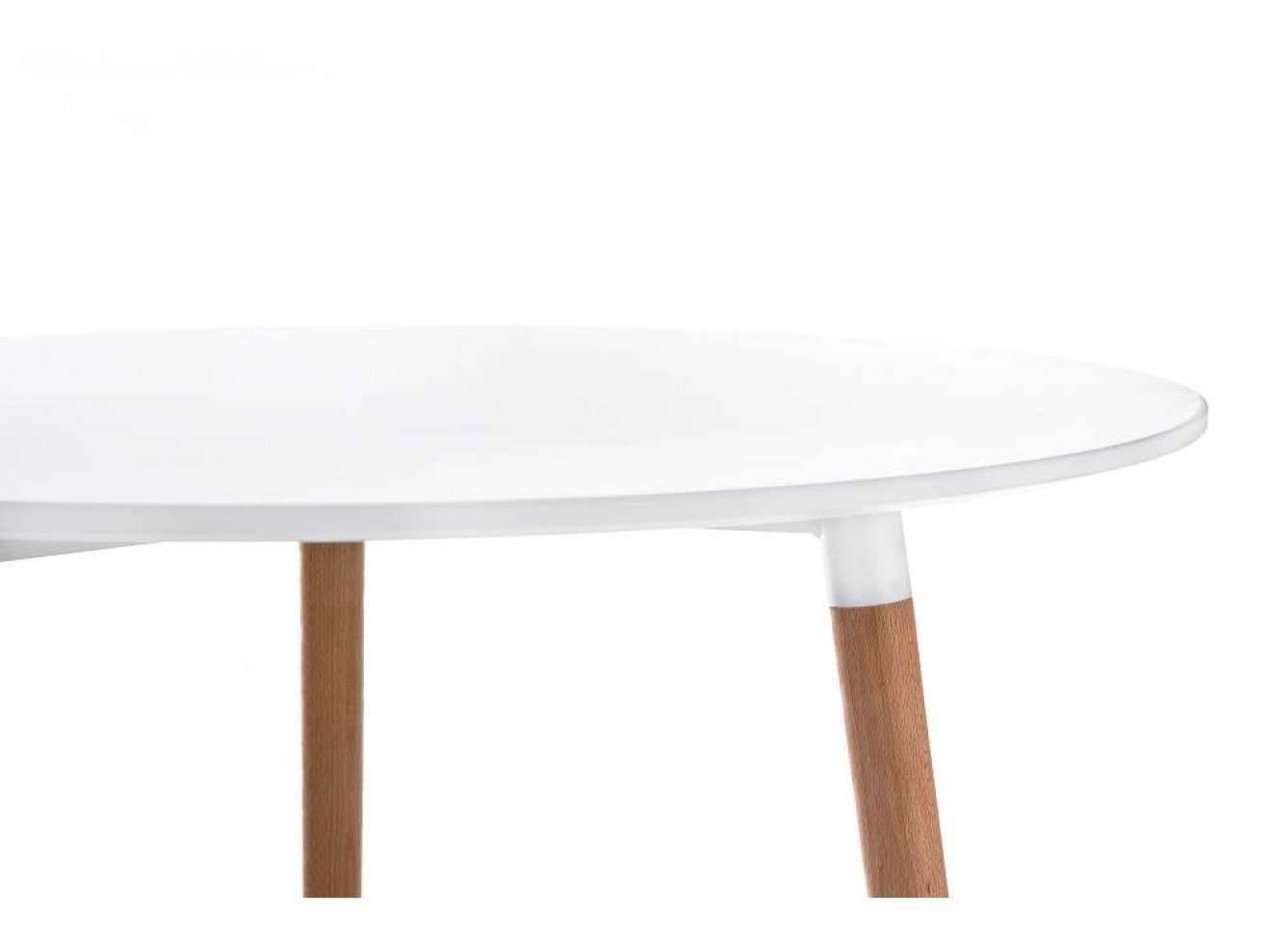 Lorini 80 white / wood Стол деревянный