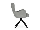 Atlanta gray / black крутящийся Стул на металлокаркасе арт. 1154417