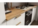 Кухня Рио NEW (дерево) 3,2/1260м (490), компоновка №7, Крафт золотой/Шелковый камень арт. 1576551