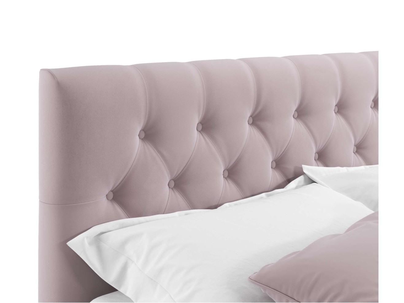 Мягкая кровать Verona 1400 лиловая с подъемным механизмом