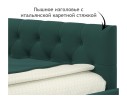 Мягкая кровать-тахта Afelia 1200 изумруд с ящиками