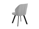 Стул DikLine 232M поворотный B22 GREY, ножки черные