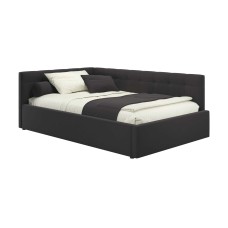 Мягкая кровать-тахта Bonna 1200 шоколад c подъемным механизмом