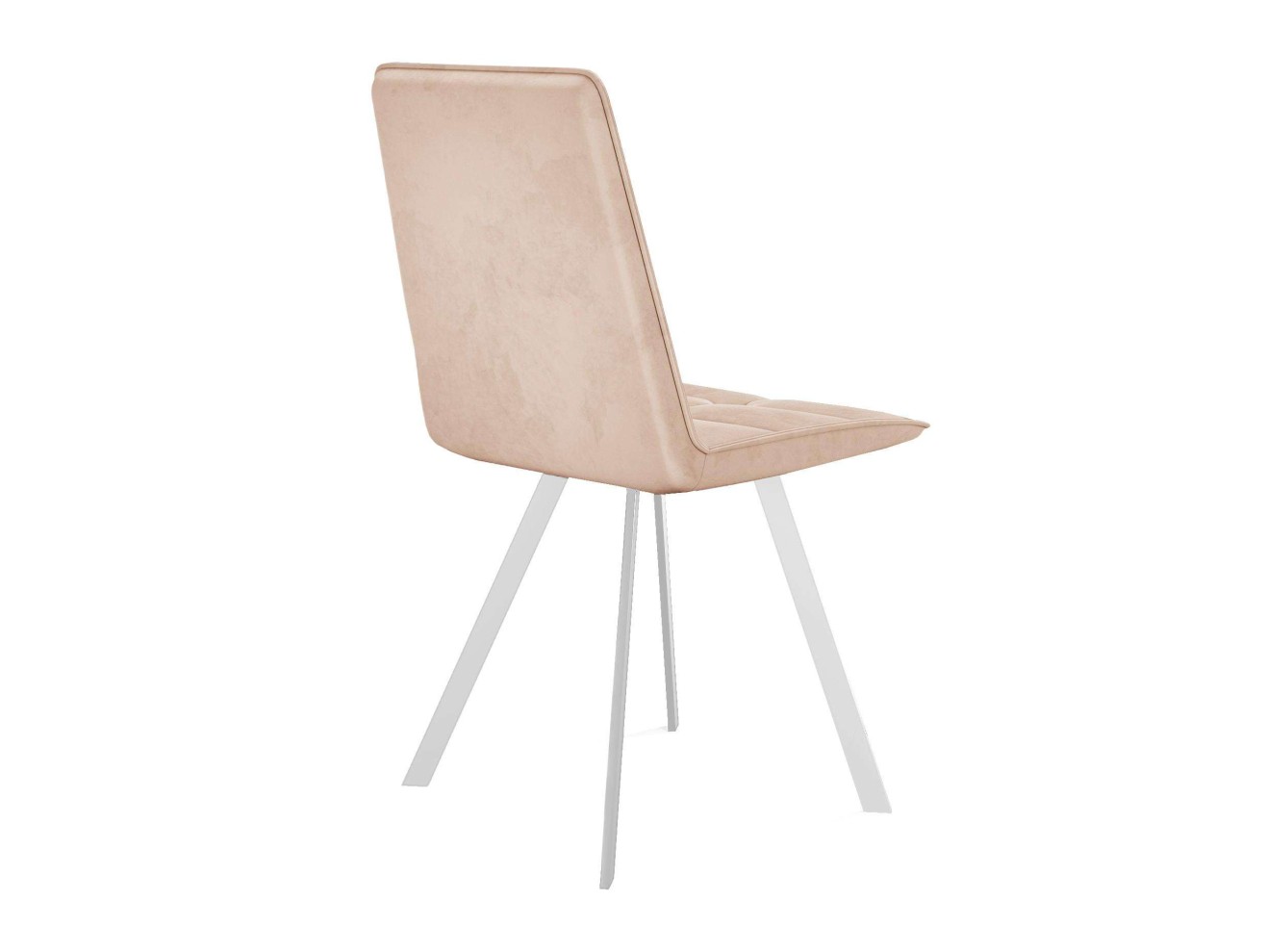 Стул DikLine 280 B03 BEIGE, ножки белые