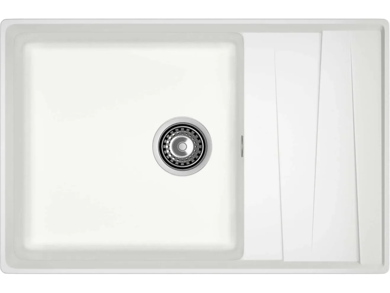 Мойка 760 Level 760L 1-чаш+кр 760*500 иней арт. 1265887