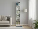 Стеллаж книжный 40x28x202см Тинтон, с регулируемыми полками арт. 1377141