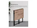 Бринг складной 90х55х74 дуб велингтон Компьютерный стол арт. 1248145