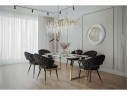 Rakel black / gold Стул на металлокаркасе арт. 987427