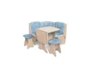 Кухонный набор Нарцисс / Ясень светлый / Велюр Лагуна арт. 262003