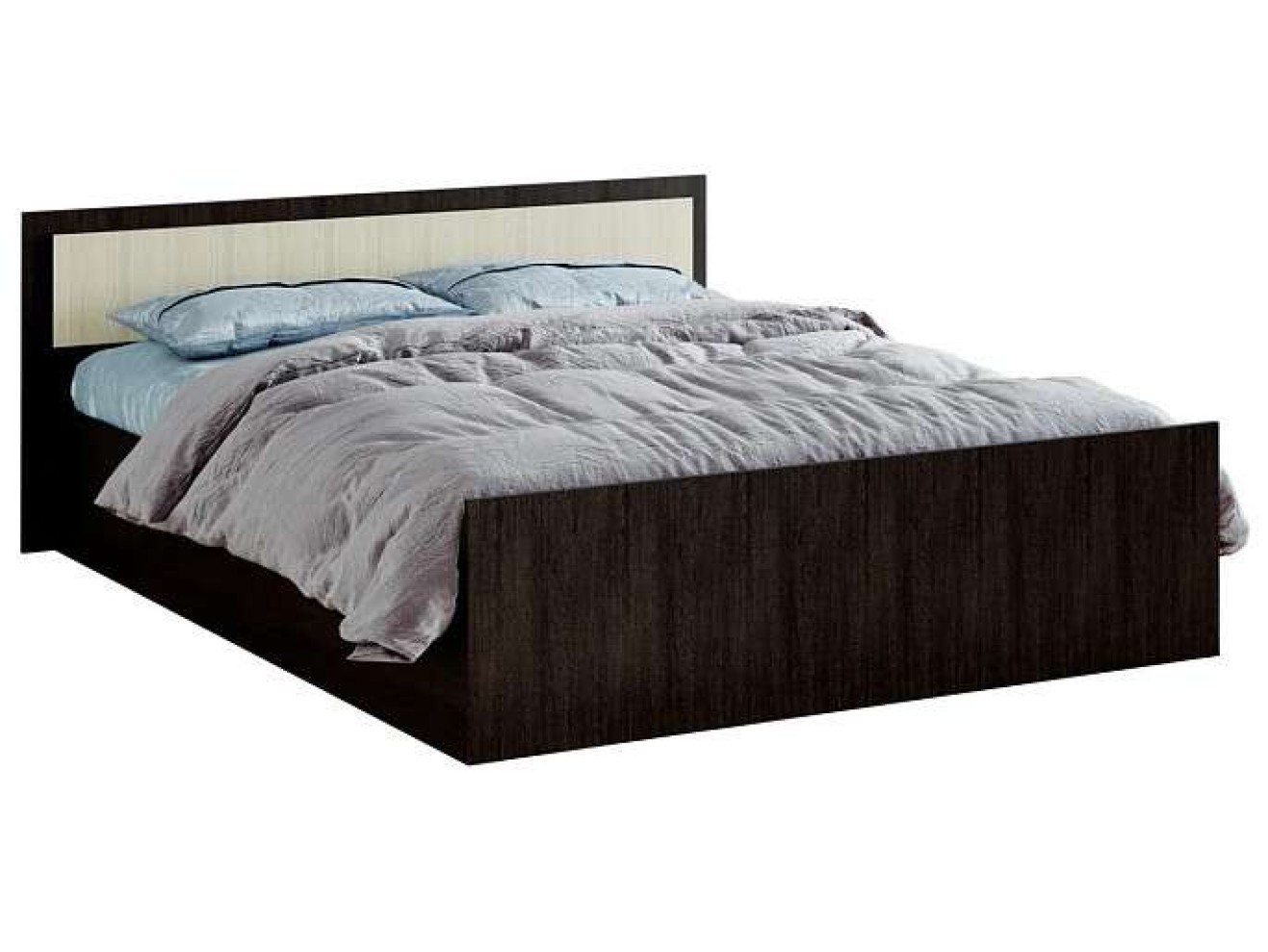 Кровать с проложками ДСП Фиеста LIGHT 120х200, венге