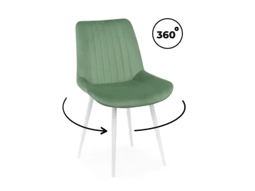 Седа 360 фисташковый (zd 651) / белый np Стул на металлокаркасе