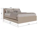 Кровать Астра (160х200) арт. Цб-00026879