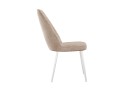 Стул DikLine 326 B03 BEIGE, ножки белые