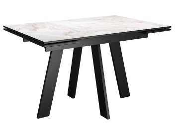Стол DikLine DKM110 Керамика Italian Grey (глянец серый)/подстолье черное