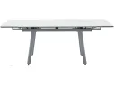 Стол обеденный STOOL GROUP Тайл 140-200*85 Snow white, подстолье серое арт. 1568359