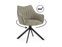 Denever beige / black Стул на металлокаркасе