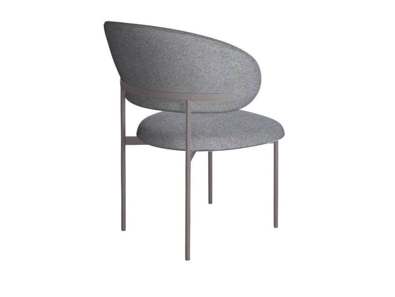 Стул DikLine 201 NS10 GREY, ножки капучино арт. 1596557