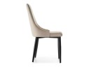 Kora beige / black Стул на металлокаркасе арт. 714891
