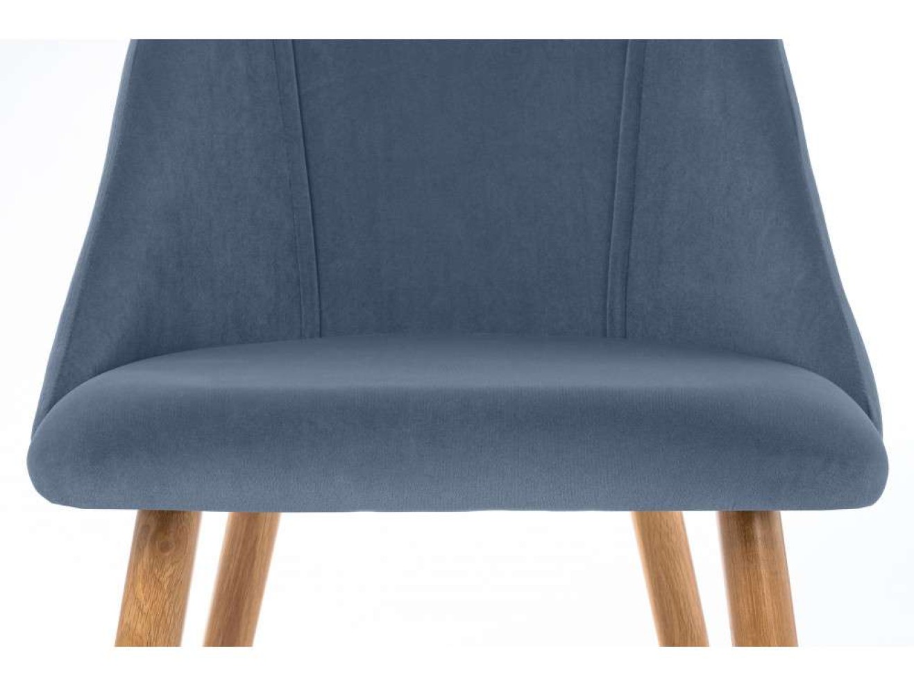 Morgan blue / wood Стул на металлокаркасе арт. 778213