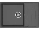 Мойка 760 Level 760L 1-чаш+кр 760*500 графит арт. 1265885