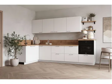 КГ Угловой 1500х3000 (без пм) , Белый софт матовый  Арника РМ