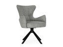 Atlanta gray / black крутящийся Стул на металлокаркасе арт. 1154417