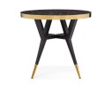Selina 80х72 black / gold Стол деревянный арт. 987669
