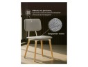 Klint gray / wood Стул деревянный