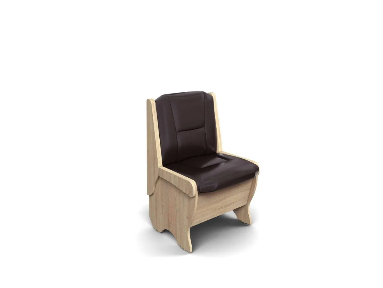 Скамья Лотос 550 дуб/умбер арт. 837431