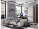 Кровать с проложками ДСП Сакура LIGHT 90х200, дуб сонома