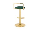 Lusia green / gold Барный стул