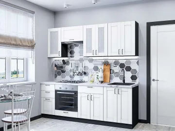 Кухня Лофт-01 Super White