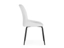 Lado white / black Стул на металлокаркасе